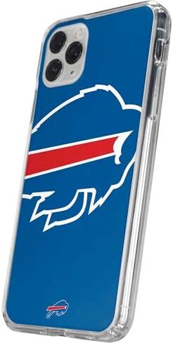 حافظة هاتف Skinit الشفافة متوافقة مع iPhone 11 Pro - تصميم شعار كبير مرخص رسميًا من NFL Buffalo Bills in Saudi Arabia