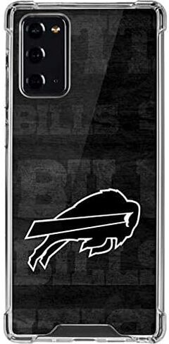 Skinit Clear Phone Case Compatible with Galaxy Note20 5G - Officially Licensed NFL Buffalo Bills Black & White Design in Saudi Arabia