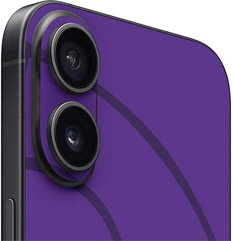 Skinit Decal Phone Skin Compatible with iPhone 17 - Officially Licensed NFL Minnesota Vikings Double Vision Design in Saudi Arabia
