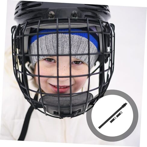 Polyester Hockey Helmet Chin Strap Replacement Lightweight Breathable Chin Straps with Buckle for Ice Hockey Ski Baseball Helmets and Comfortable Sports Accessory in Saudi Arabia