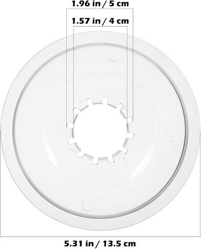 POPETPOP Bike Flywheels Cover 5.31 Inch Transparent Spoke Protector Lightweight Road Folding Bicycle Wheel Guard Flywheel Disc Protection in Saudi Arabia