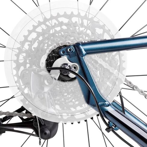 POPETPOP Bike Flywheels Cover 5.31 Inch Transparent Spoke Protector Lightweight Road Folding Bicycle Wheel Guard Flywheel Disc Protection in Saudi Arabia