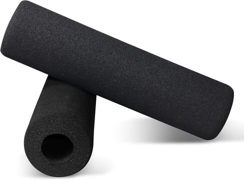 WF Athletic Supply Foam Foot Pads, Foam Roller for Gym Exercise Machines Equipment Replacements, Roller Pad for Leg Extension, PEC Deck Pads for Weight Bench, Sold by Pair (6" x 3.5" OD x 0.875" ID) in Saudi Arabia