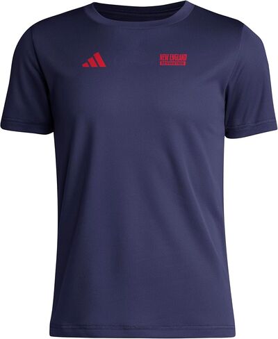 adidas Kids' New England Revolution Pre-Game Short Sleeve T-Shirt in Saudi Arabia
