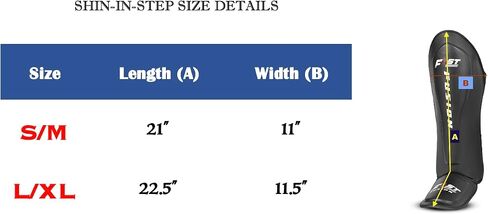 FF MMA Shin Guards – Padded, Muay Thai Leg Guards with Instep Protection for Kickboxing Training Sparring x2 in Saudi Arabia