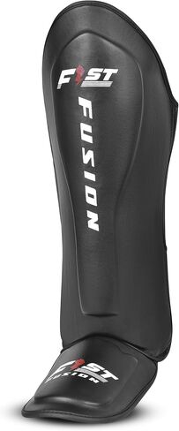 FF MMA Shin Guards – Padded, Muay Thai Leg Guards with Instep Protection for Kickboxing Training Sparring x2 in Saudi Arabia