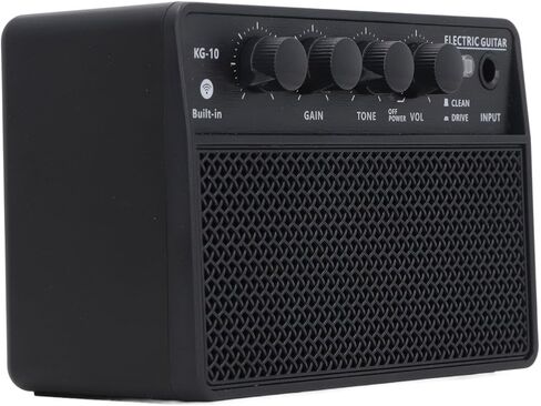 Asixxsix Electric Guitar Amp, 10W Portable Mini Amplifier with 6.35mm Input for Practice Desktop Backstage Use in Saudi Arabia