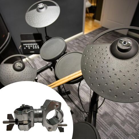 Drum Rack Multi Clamp Percussion Hardware Sturdy Heavy Duty Music Instruments Supplies Metal Rustproof Firm Support Holder in Saudi Arabia