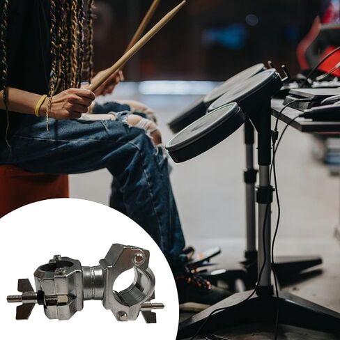 Drum Rack Multi Clamp Percussion Hardware Sturdy Heavy Duty Music Instruments Supplies Metal Rustproof Firm Support Holder in Saudi Arabia