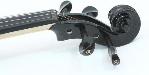 Yinfente Electric Violin 4/4 Full Size Silent 4 String Student Beginner Violin Ebony Fittings With Case Bow Shoulder rest Rosin Cable Headphone in Saudi Arabia