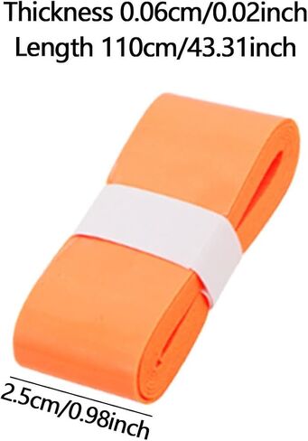 10x Racket Grip Tape Comfort Grip Universal PU Sweat Band Tennis Overgrip Tape for Fishing Rod Badminton Squash in Kuwait