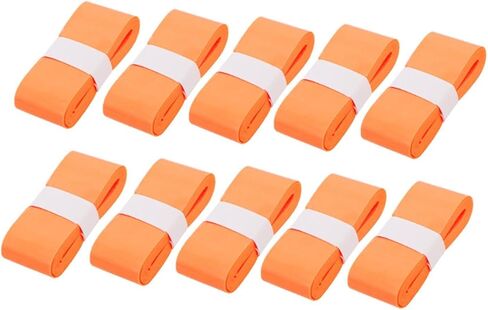 10x Racket Grip Tape Comfort Grip Universal PU Sweat Band Tennis Overgrip Tape for Fishing Rod Badminton Squash in Kuwait