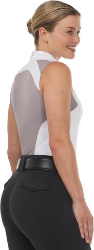 Kerrits Women's Affinity Pro Sleeveless Horse Show Shirt – Cooling Fabric, Breathable Equestrian Summer Competition Top in Saudi Arabia