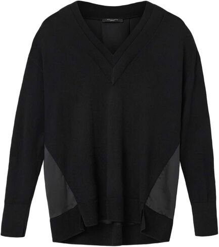 AllSaints Womens Bern Panel V Neck in Saudi Arabia