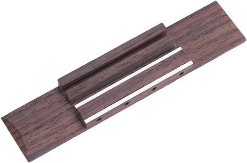 Rosewood Bridge Saddle, High-Quality Ukulele Guitar Nut Replacement Kit for 4-String Instruments in Saudi Arabia