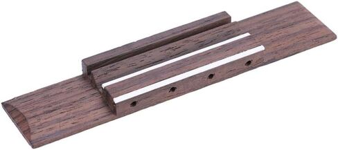 Rosewood Bridge Saddle, High-Quality Ukulele Guitar Nut Replacement Kit for 4-String Instruments in Saudi Arabia