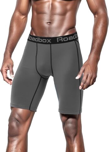Men's Compression Shorts - Cool Dry Athletic Workout Underwear for Running Gym in Saudi Arabia