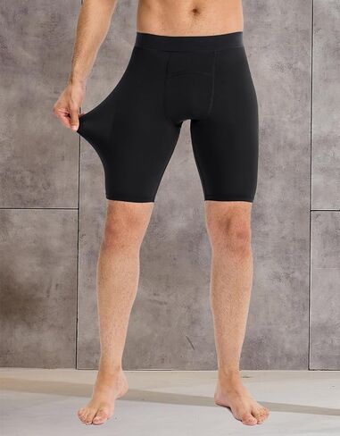 Men's Compression Shorts Athletic Underwear Workout Running Tights in Saudi Arabia