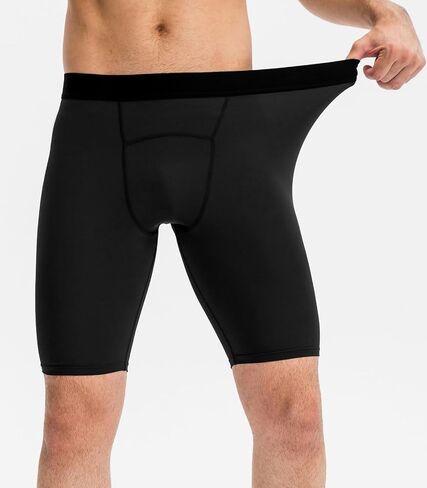 Men's Compression Shorts Athletic Underwear Workout Running Tights in Saudi Arabia