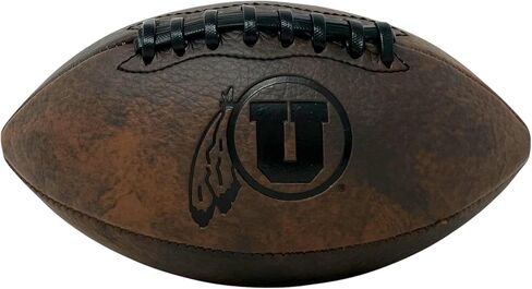 Rawlings Official NCAA Vintage Style Football, Youth Size, Utah Utes in Saudi Arabia