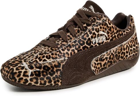 PUMA Womens Speedcat Wild Sneakers Shoes Casual - Brown in Saudi Arabia