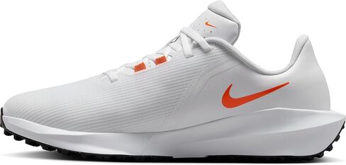 حذاء الجولف Nike Infinity G NN (FN0555-102، أبيض/أسود/برتقالي آمن) in Saudi Arabia