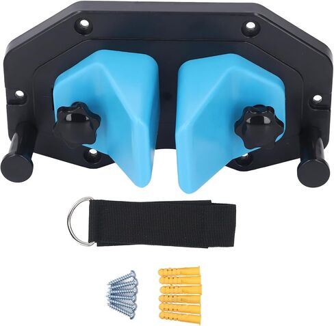 Fafeicy Ski Wall Rack,Gravity Locking Space Saving ABS Universal Storage Organization Wall Ski Rack Suitable for Winter Sports in Saudi Arabia