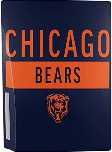 Skinit Decal Gaming Skin Compatible with PS5 Console and Controller - Officially Licensed NFL Chicago Bears Blue Performance Series Design in Saudi Arabia