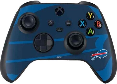 Skinit Decal Gaming Skin Compatible with Xbox Series X Bundle - Officially Licensed NFL Buffalo Bills Large Logo Design in Saudi Arabia