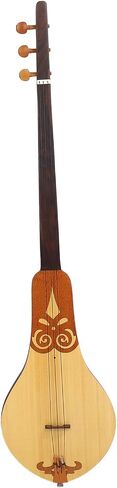 Dulcimer Guitar, Spruce and Mahogany 3 String Dulcimer Guitar Musical Instrument with Storage Bag for Practice Performance in Saudi Arabia