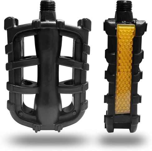 Upgraded Kids Bike Pedals 1 Pair 12‘’ 14‘’ 16‘’ 18‘’ 1/2 Inch Replacement Bicycle Pedals Fit for Boys Girls Bicycles in Kuwait