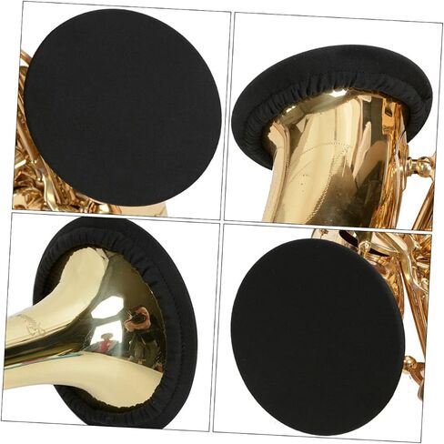 DECHOUS 5pcs Music Instrument Bell Cover Saxophone Dust Cap Leakproof Soundproof for Tenor Sax in Saudi Arabia