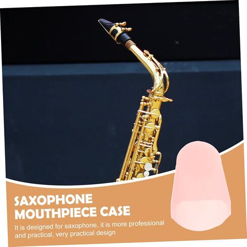 Medium Saxophone Protection Cover Clarinet Mouthpiece Cap Sturdy Flute Sleeve for Alto and Tenor Saxophones Compatible Models in Saudi Arabia