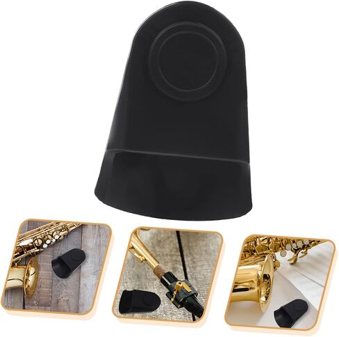DECHOUS Protect Your Saxophone Tenor Mouthpiece 2pcs Saxophone Protective Cover Sax Cap Rubber Protector in Saudi Arabia