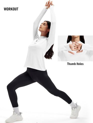 MAGCOMSEN Women Thermal Long Sleeve Tops Mock Turtleneck Underwear Fleece Lined Shirts Warm Ski Base Layer Cold Weather in Saudi Arabia