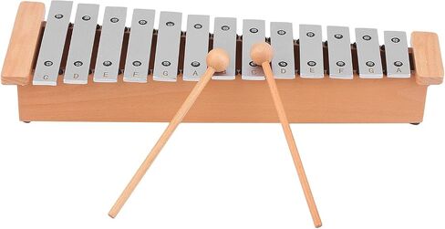 13-Note Glockenspiel Portable Aluminum Piano Xylophone Percussion Instrument Musical Instrument with Wooden Sticks in Saudi Arabia