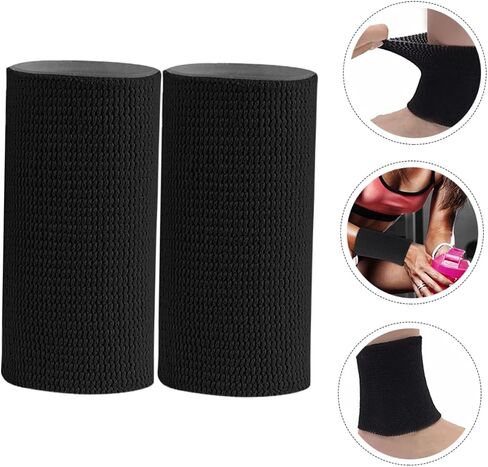 2Pcs Elastic Ankle Protective Sleeves Wear Resistant Ankle Covers for Comfort and Support for Skating Sports and Daily Use Breathable Durable Design in Saudi Arabia