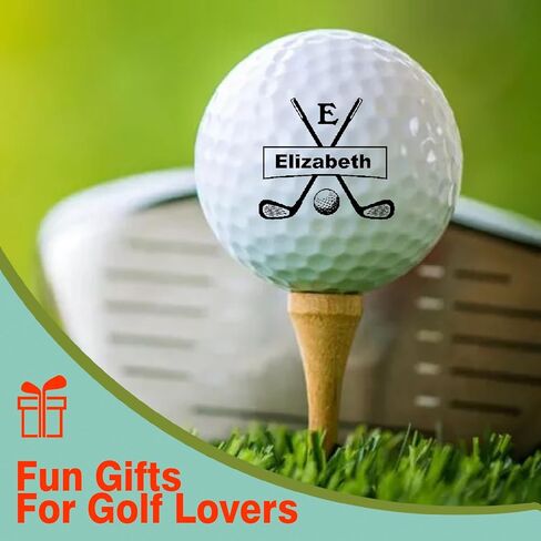 Personalized Golf Balls Bulks w/Photo, Text, Logo, Custom Picture Golf Balls Gift for Men Boyfriend Grandpa Dad Husband Golf Lovers Club in Saudi Arabia
