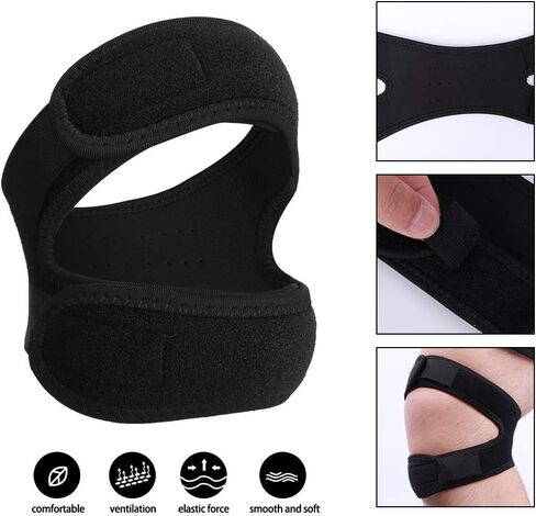 Sports Dual Patella Belt Man Kneecap Knee Pads Protective Gear for Running Basketball in Saudi Arabia
