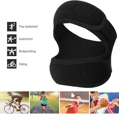 Sports Dual Patella Belt Man Kneecap Knee Pads Protective Gear for Running Basketball in Saudi Arabia