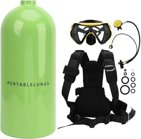 DIDEEP Diving Bottle Set Backup Air Diving Bottles Cylinder Underwater Oxygen with Backpack Eye in Saudi Arabia