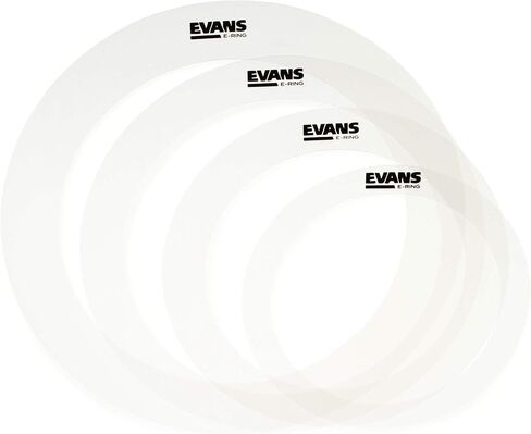 وسادة KICKPRO Kick Drum - حزمة قيمة من حلقات Rock Pack ذات الحلقات الإلكترونية من Evans in Saudi Arabia