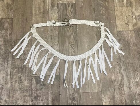 mule tape tripping collar for an average horse in white in Saudi Arabia