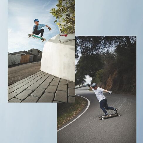 Caliber 3 Trucks 50° - Longboard Skateboard Trucks - for Downhill, DIY Electric Skateboard, Cruising, Freeride, Sliding, Eboard, Carving, Beginners. in Saudi Arabia