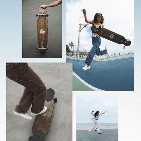 Caliber 3 Trucks 50° - Longboard Skateboard Trucks - for Downhill, DIY Electric Skateboard, Cruising, Freeride, Sliding, Eboard, Carving, Beginners. in Saudi Arabia
