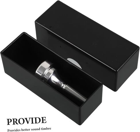 ملحق معدني بديل لقطعة الفم النحاسية للاعبين المحترفين والمبتدئين، قطعة فم مطلية بساق للآلات النحاسية مع تحكم استثنائي في الصوت وأنيق in Kuwait