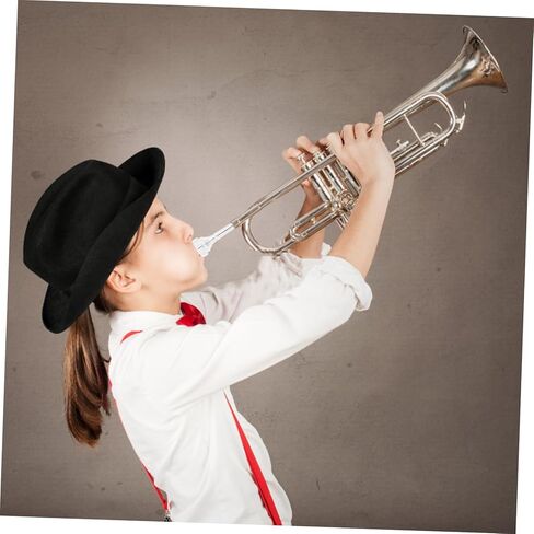 ملحق معدني بديل لقطعة الفم النحاسية للاعبين المحترفين والمبتدئين، قطعة فم مطلية بساق للآلات النحاسية مع تحكم استثنائي في الصوت وأنيق in Kuwait