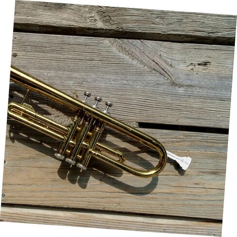 ملحق معدني بديل لقطعة الفم النحاسية للاعبين المحترفين والمبتدئين، قطعة فم مطلية بساق للآلات النحاسية مع تحكم استثنائي في الصوت وأنيق in Kuwait