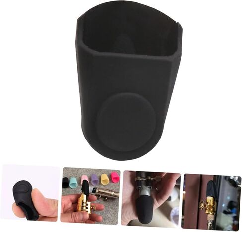 Saxophone Mouthpiece Cap Creative Protective Cover for Sax Elastic Professional Odorless Material in Saudi Arabia