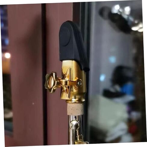 BESTonZON 1pc Saxophone Protective Cover Lightweight Elastic Mouthpiece Cap for Alto Tenor and Soprano Saxophones Prevents Dust and Damage Suitable for Mouthpieces in Saudi Arabia